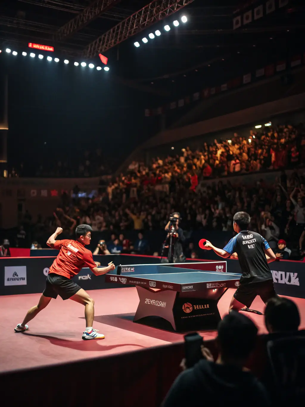 A group of adult players engaged in a friendly match during a club tournament, capturing the spirit of competition and camaraderie.